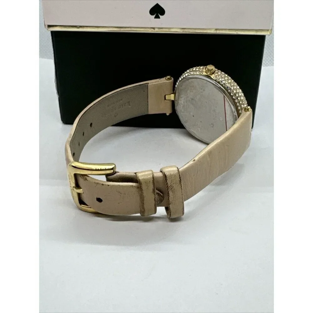 Kate Spade New York Eldridge KSW1013 Women's Leather Analog Dial Watch JNA153